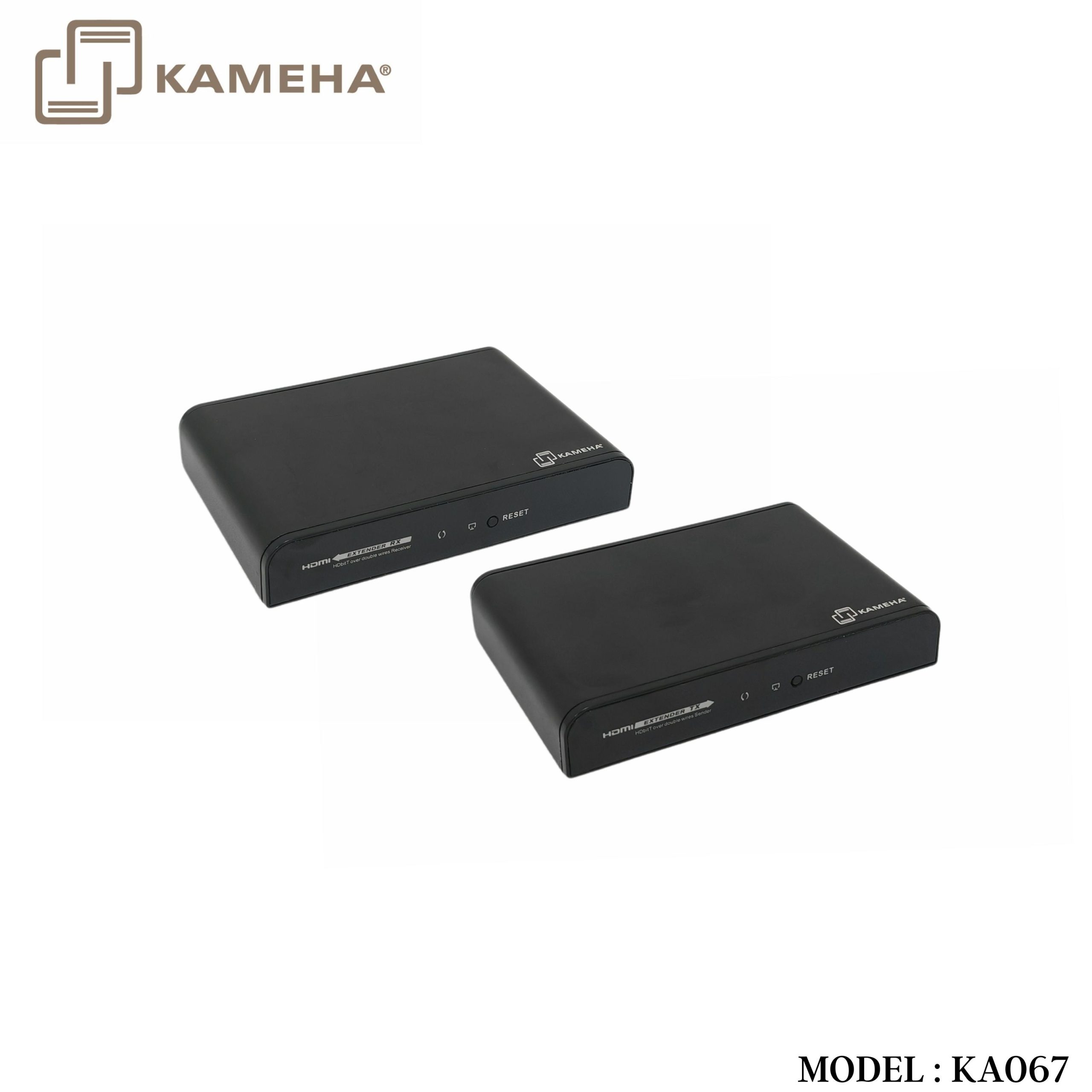 KA067 HDMI EXTENDER 300M VIA DOUBLE WIRES - KAMEHA