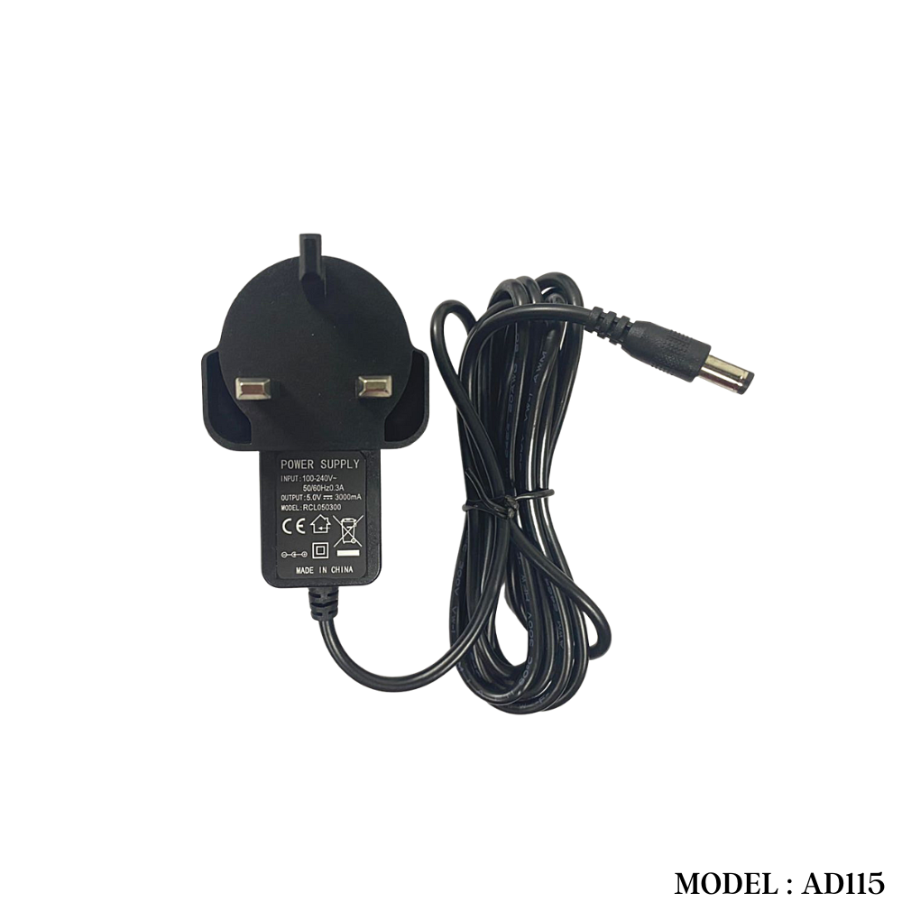 AD020 5V 3A ADAPTOR (2.5MM)