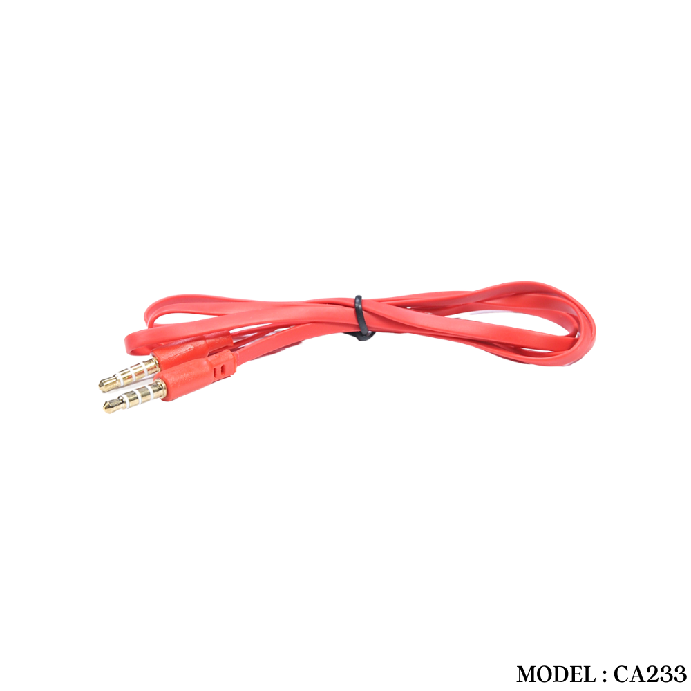 CA233 3 LINE STEREO TO STEREO CABLE 1.0METER