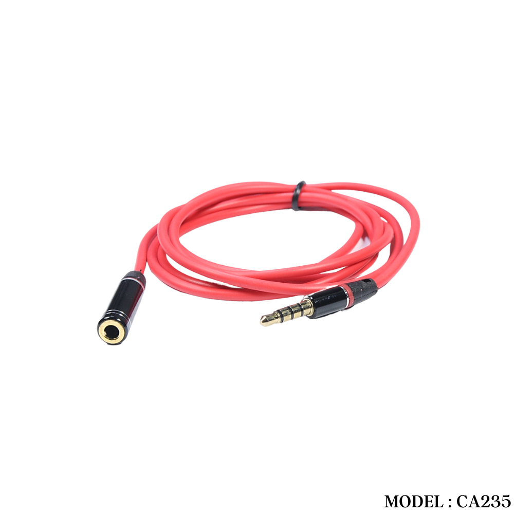 CA235 3 LINE STEREO EXTENTION CABLE 1.0METER