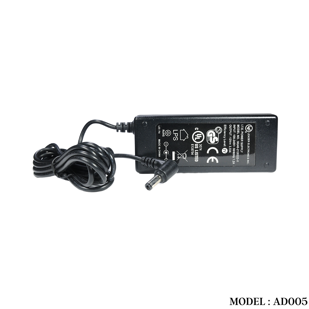 AD005 12V 3.33A ADAPTOR (2.5MM)