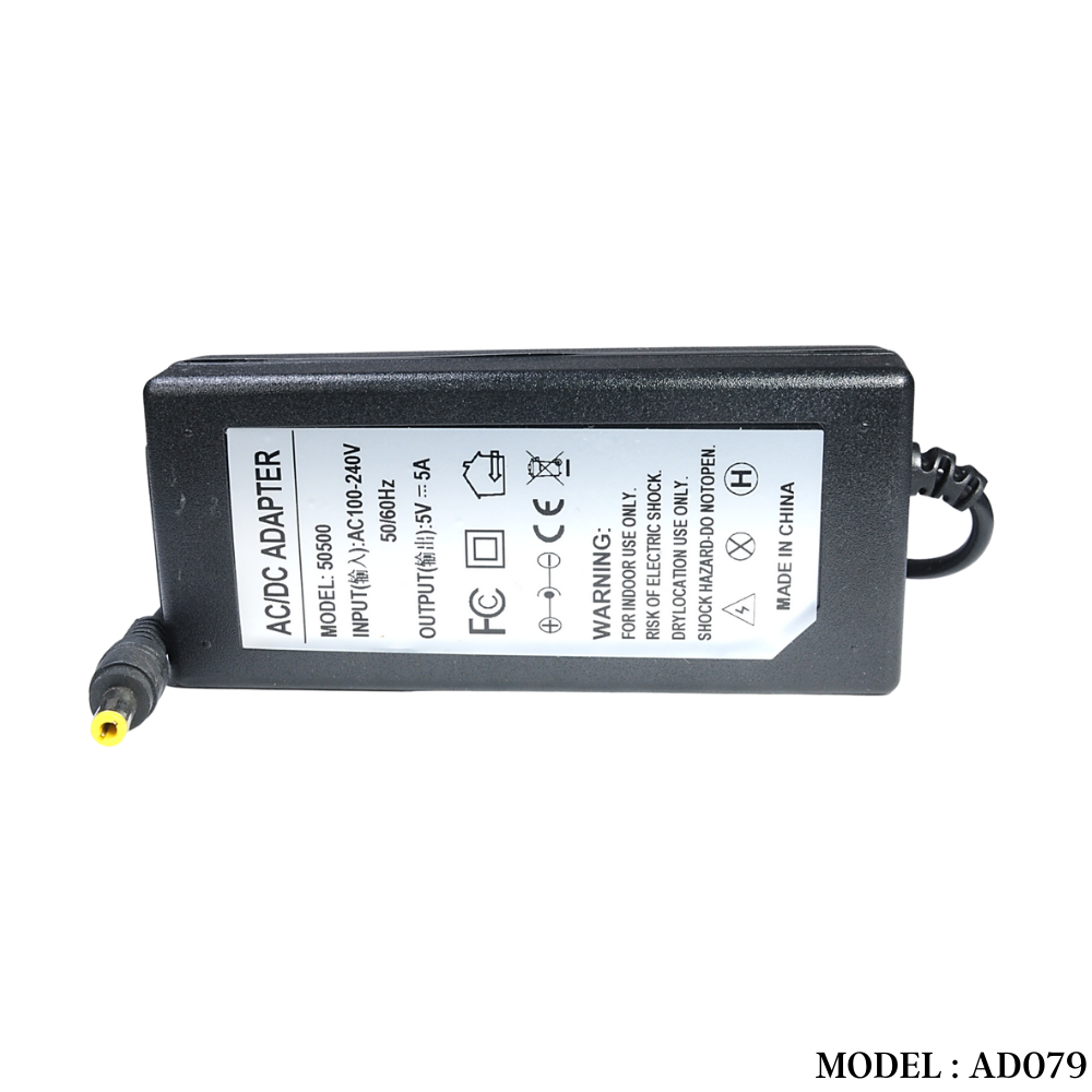 AD079 5V 5A ADAPTOR (2.5MM)