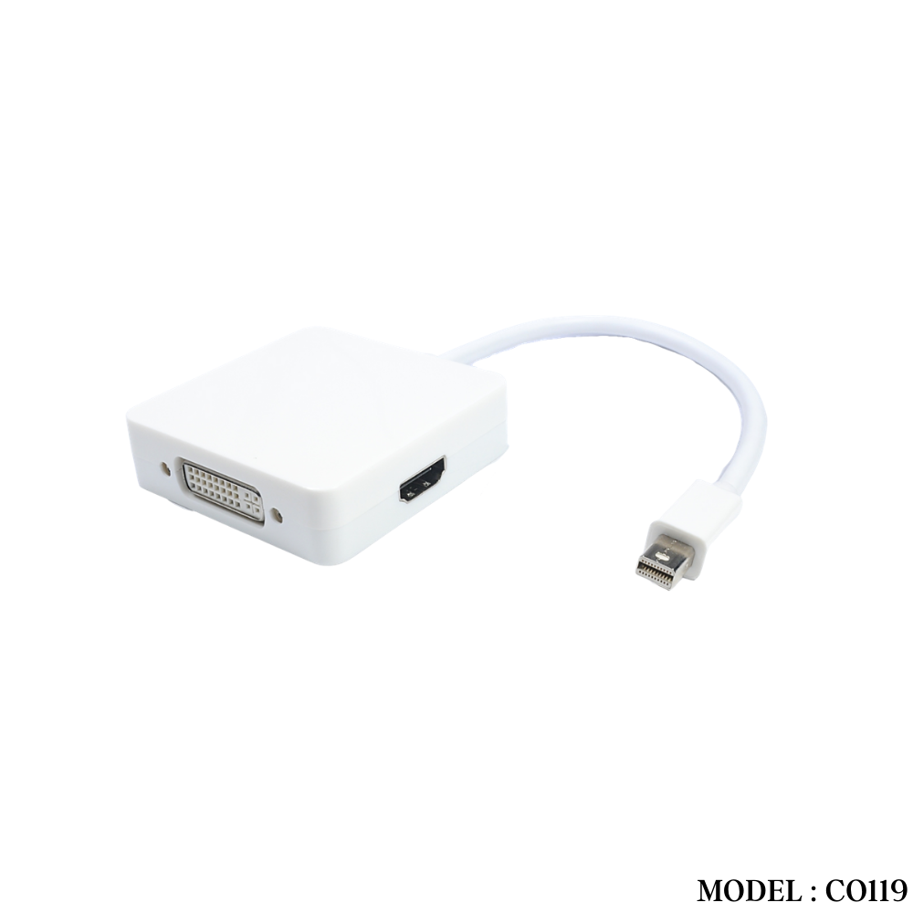 CO119 MINI DISPLAY PORT TO DVI/VGA/HDMI