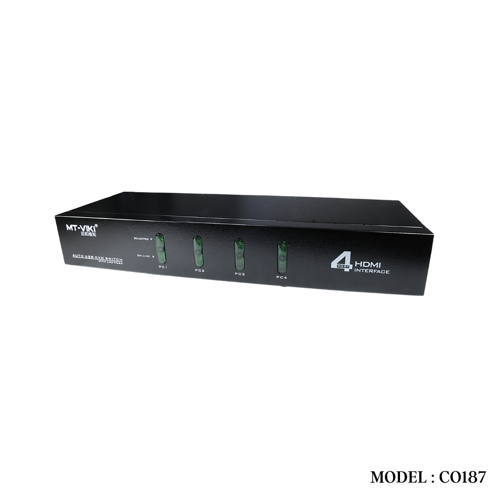 CO187 HDMI KVM SWITCH 4 PORT