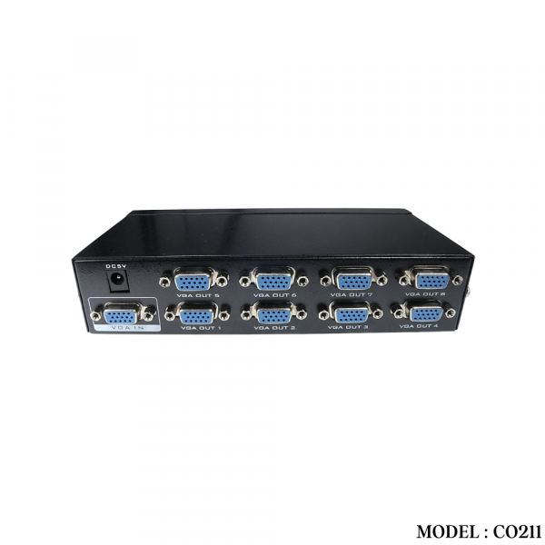 CO211 8 PORT VGA SPLITTER 350MHZ - Image 3