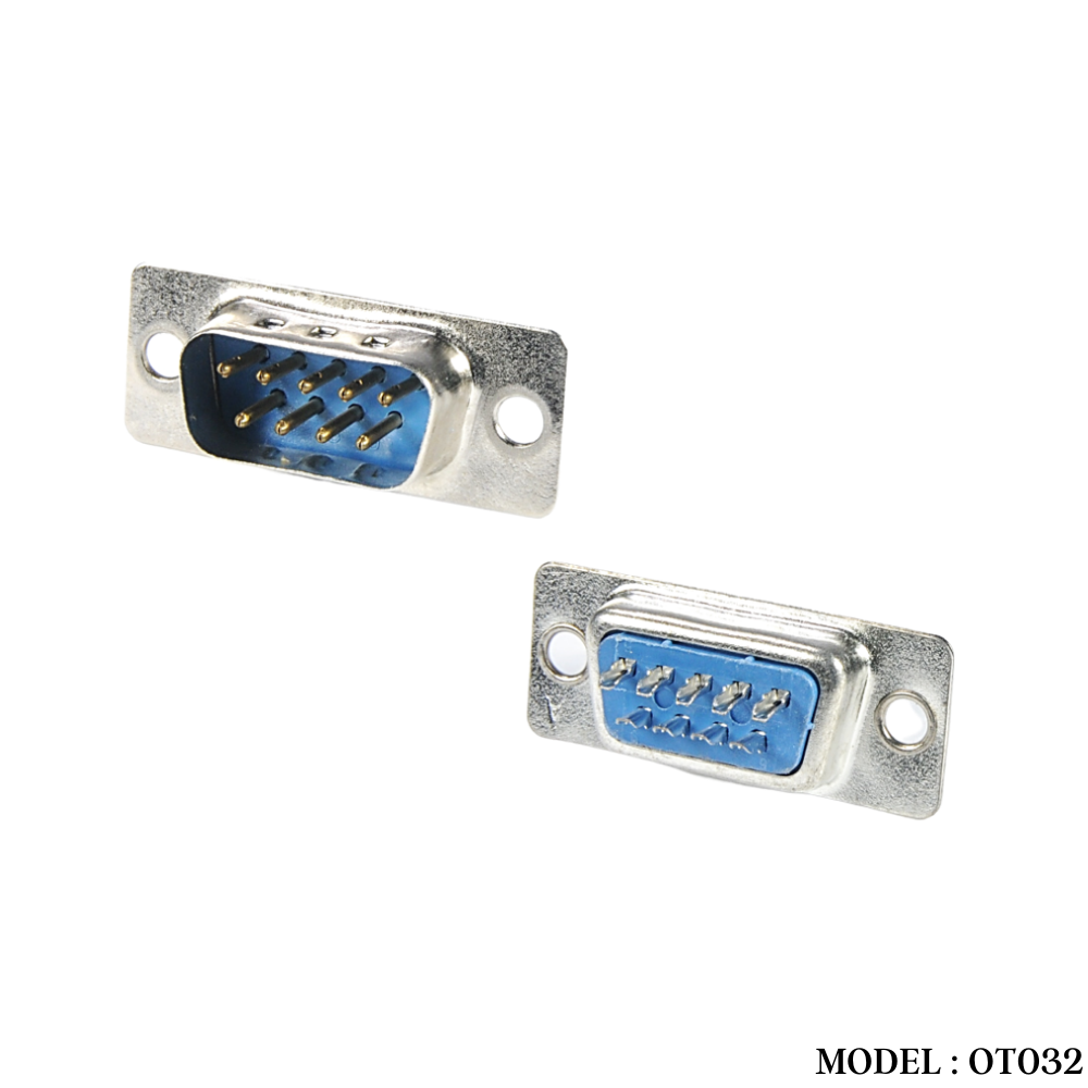 OT032 DB9M SOLDER CONNECTOR