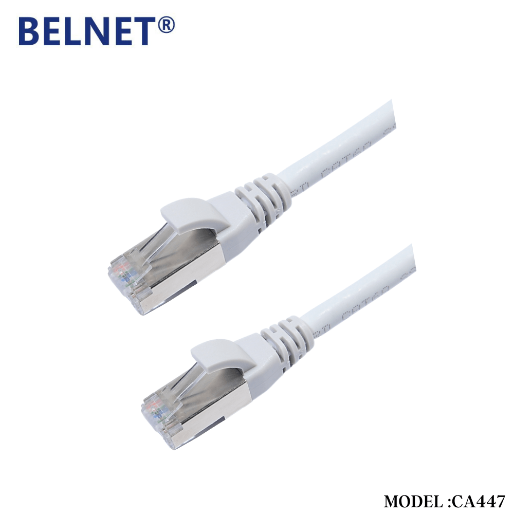 CA447 BELNET CAT6A SFTP PATCH CORD 20M GREY - Image 2