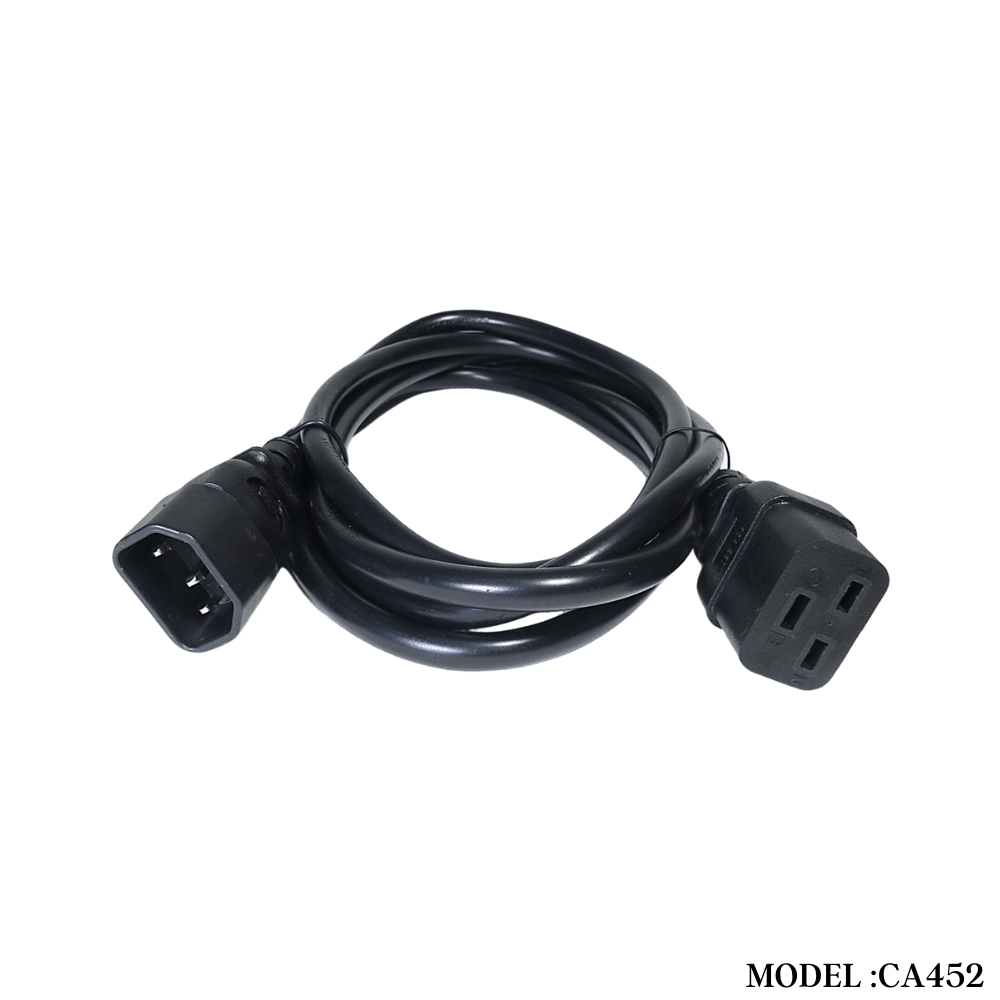 CA452 C14 TO C19 POWER CORD 1.5MM 2.0M - Image 2