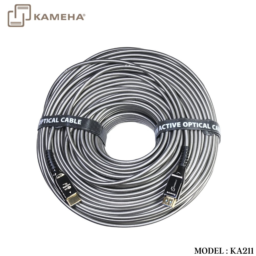 KA211 HDMI ARMORED FIBER CABLE V2.1 100METER