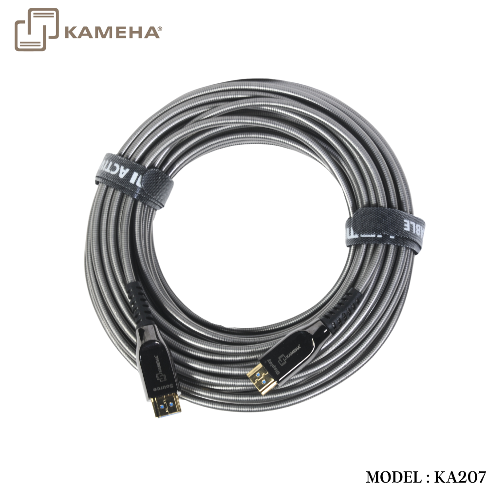 KA207 HDMI ARMORED FIBER CABLE V2.1 15METER - Image 2