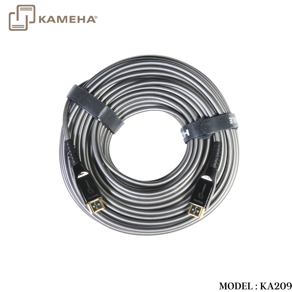 KA209 HDMI ARMORED FIBER CABLE V2.1 30METER - Image 2