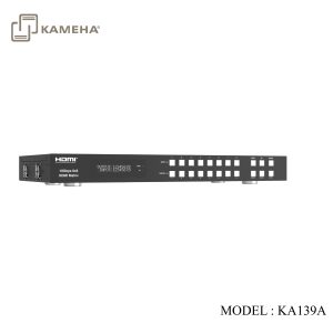 KA139A HDMI MATRIX 8 IN 8 OUT VERSION2.0 WITH AUDIO KAMEHA - 1U CHASIS