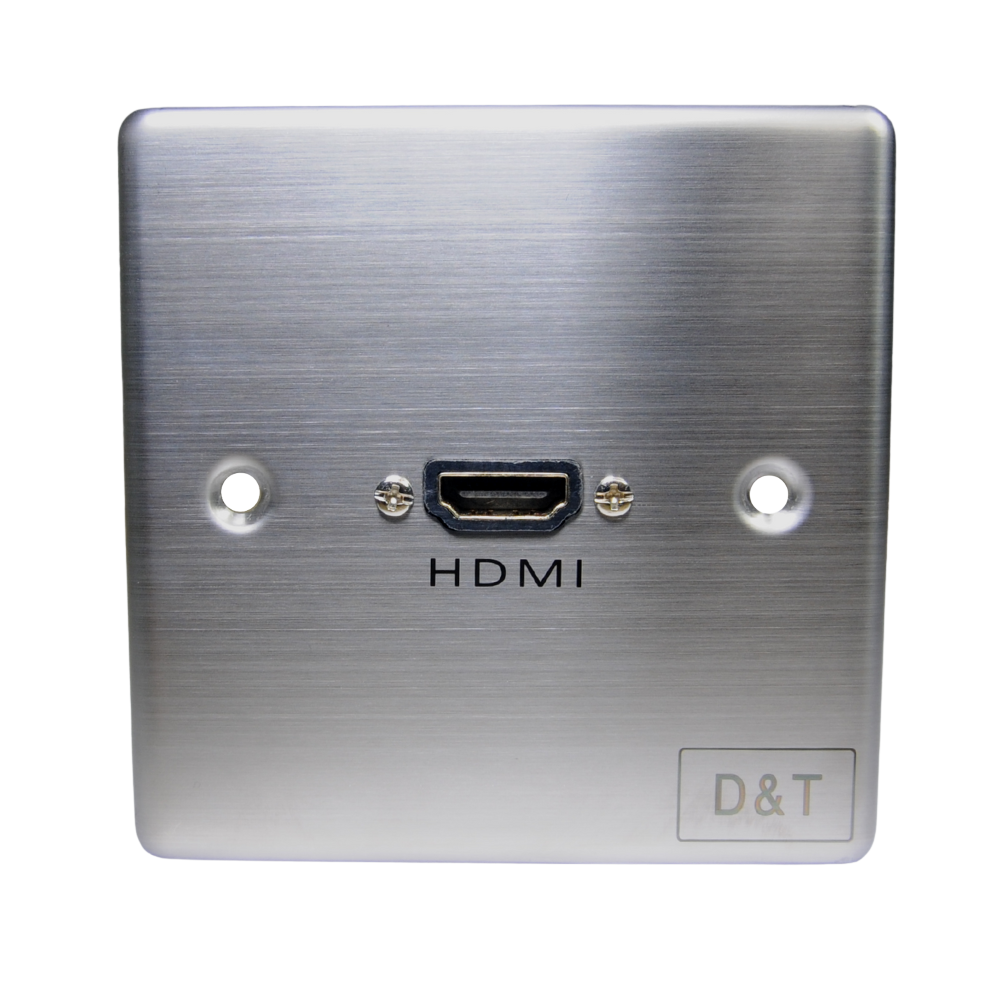 OT168 HDMI METAL PLATE - L SHAPE MODULAR