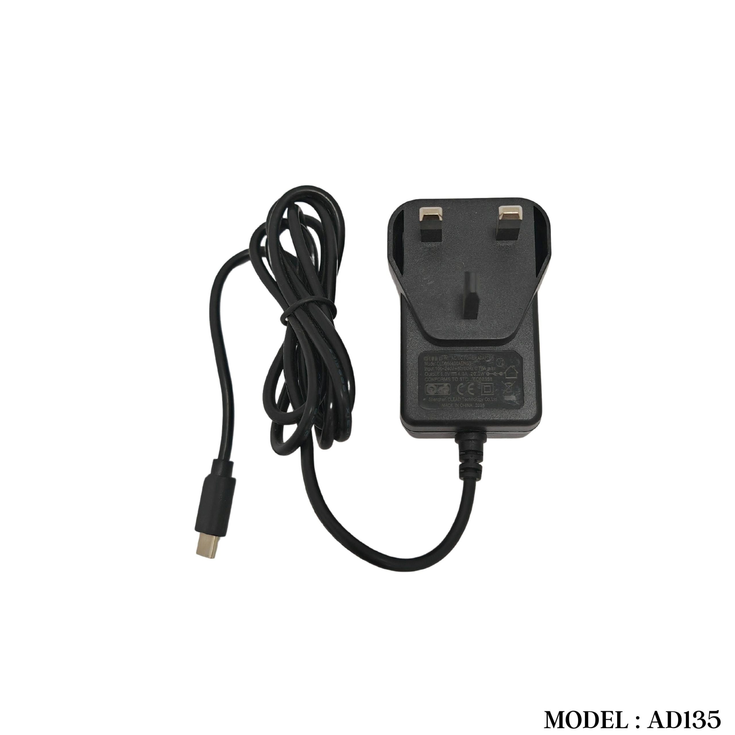 AD135 5V 4A ADAPTOR - TYPE C