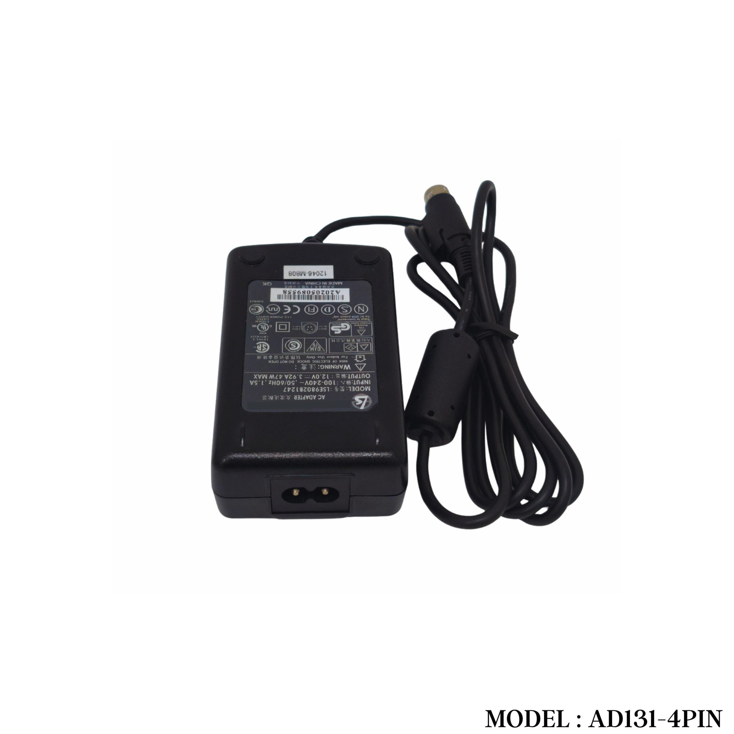 AD131 12V 3.92A ADAPTOR (4PIN) - Image 2