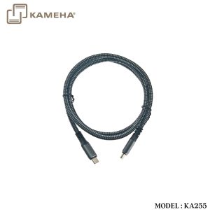 KA255 USB 4.0 TYPE C-C CABLE 40G 240W 8K60HZ 1METER - KAMEHA