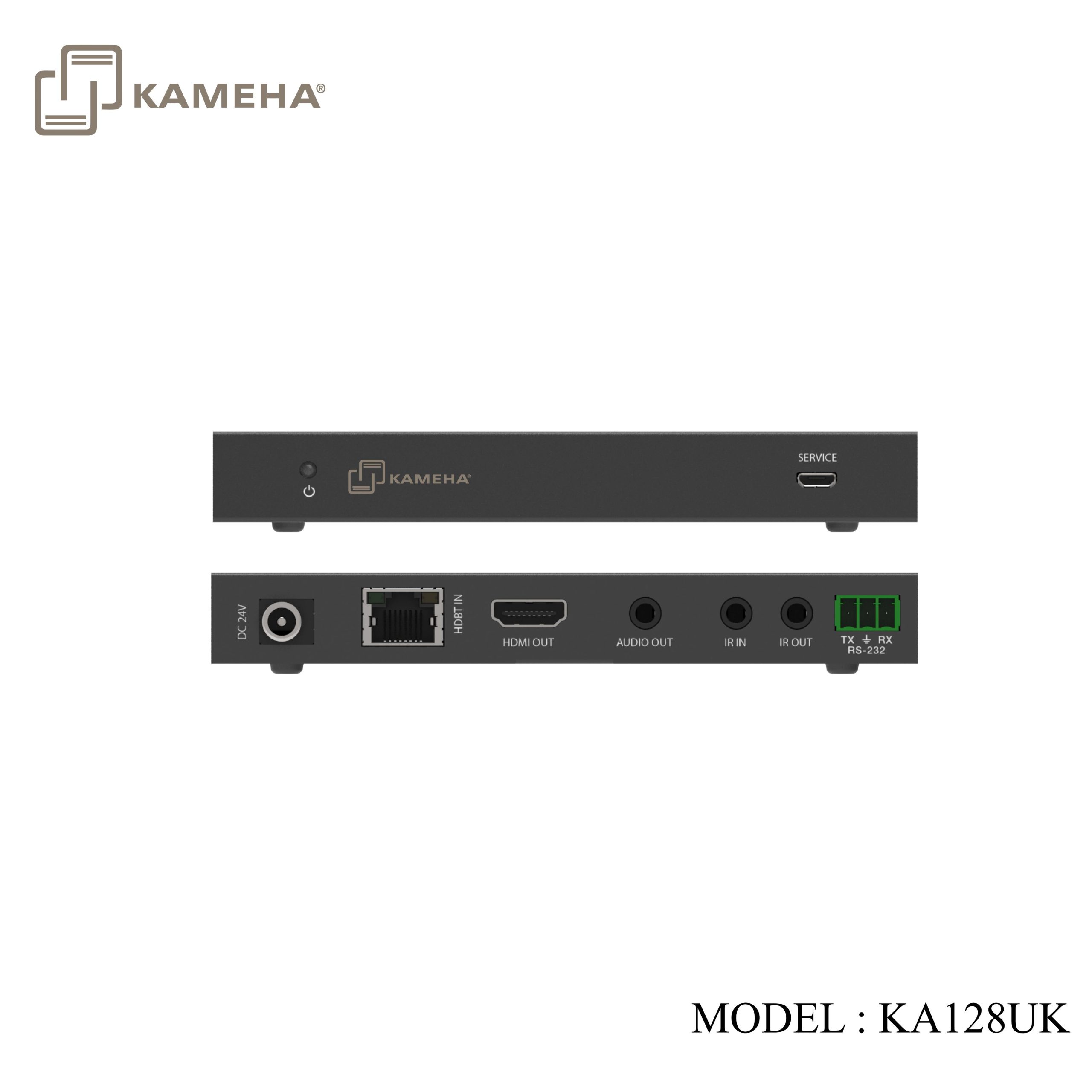 KA128UK HDMI WALL PLATE HDBASE-T EXTENDER 18G 70M UK (SET) - Image 3