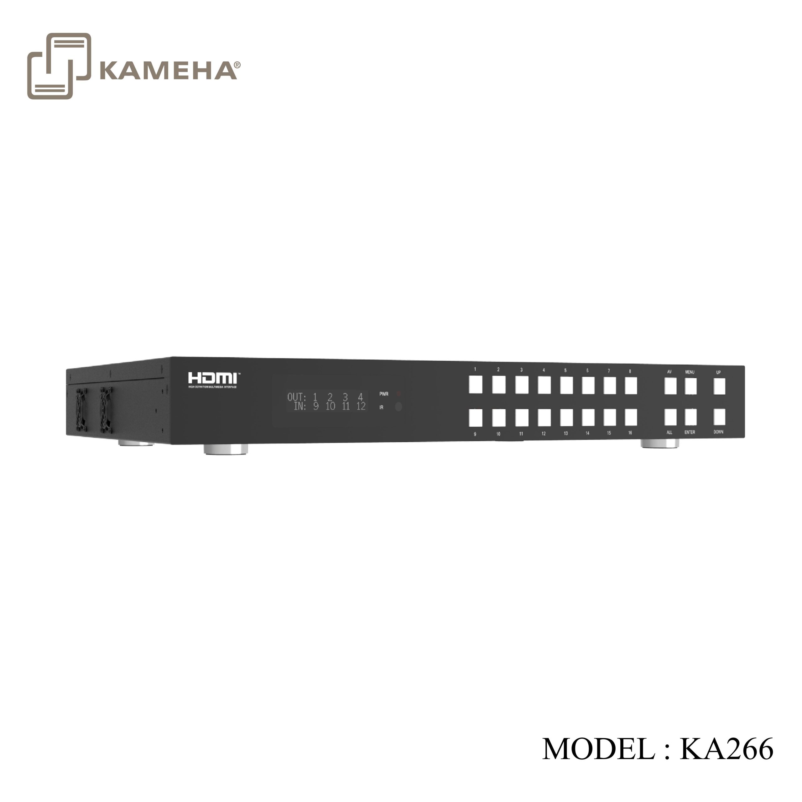 KA266 HDMI MATRIX 16 IN 16 OUT VERSION 2.0 WITH ARC