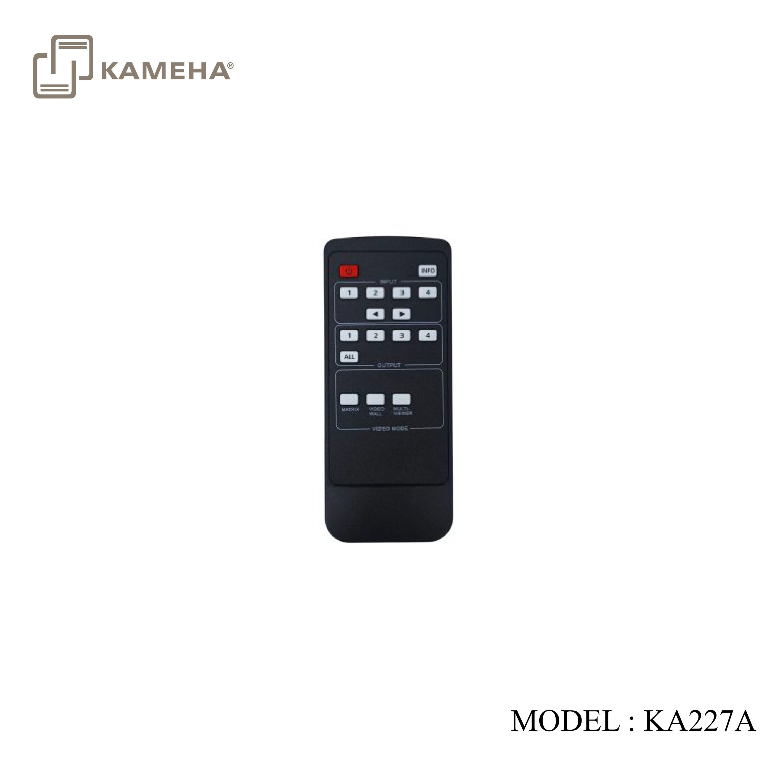 KA227A HDMI SEAMLESS MATRIX 4X4 WITH MULTIVIEWER & VIDEO WALL 2X2 (4K60HZ) - 1U CHASIS - Image 5