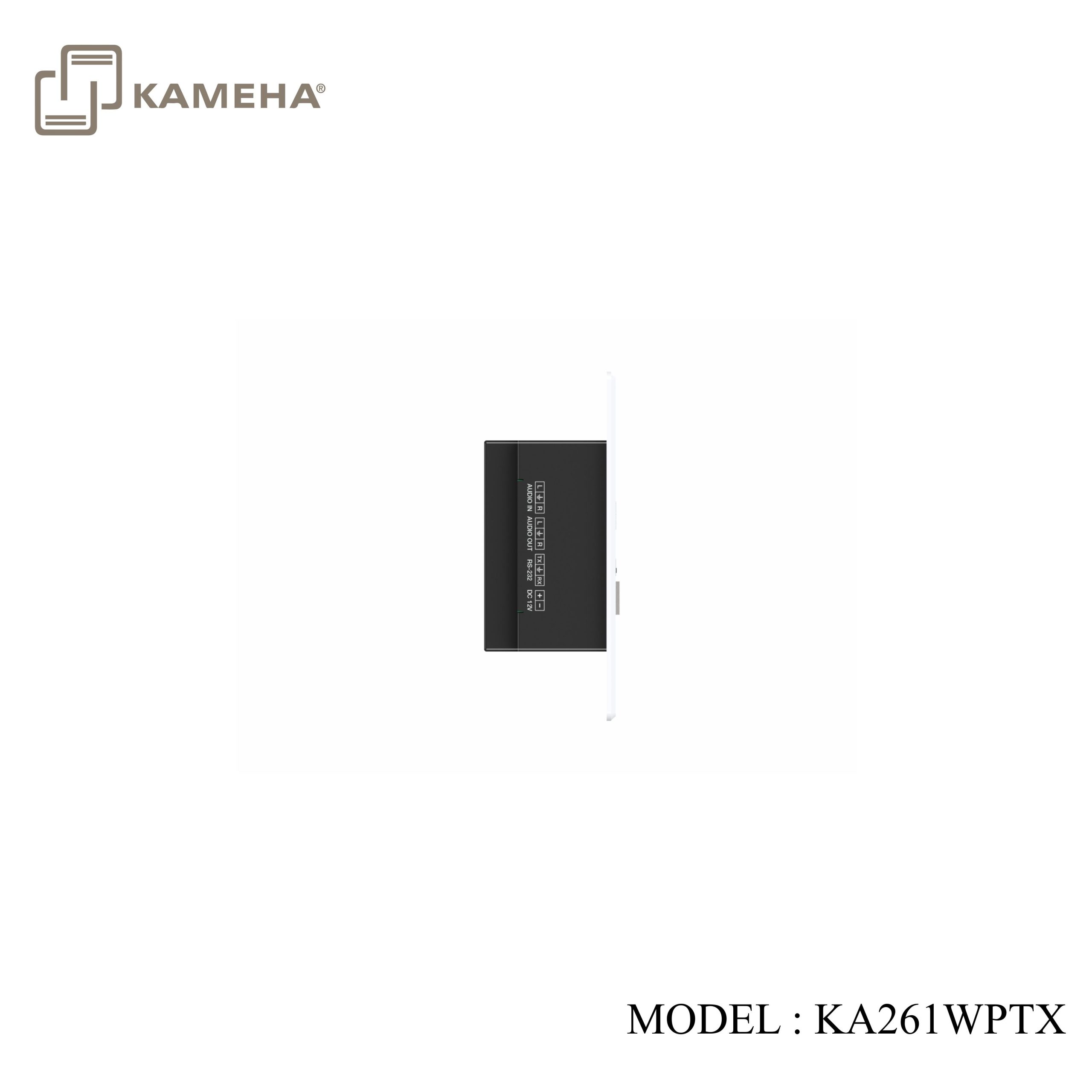 KA261WPTX AV OVER IP WALL PLATE ENCODER WITH KVM AND RS-232 4K60HZ - Image 2