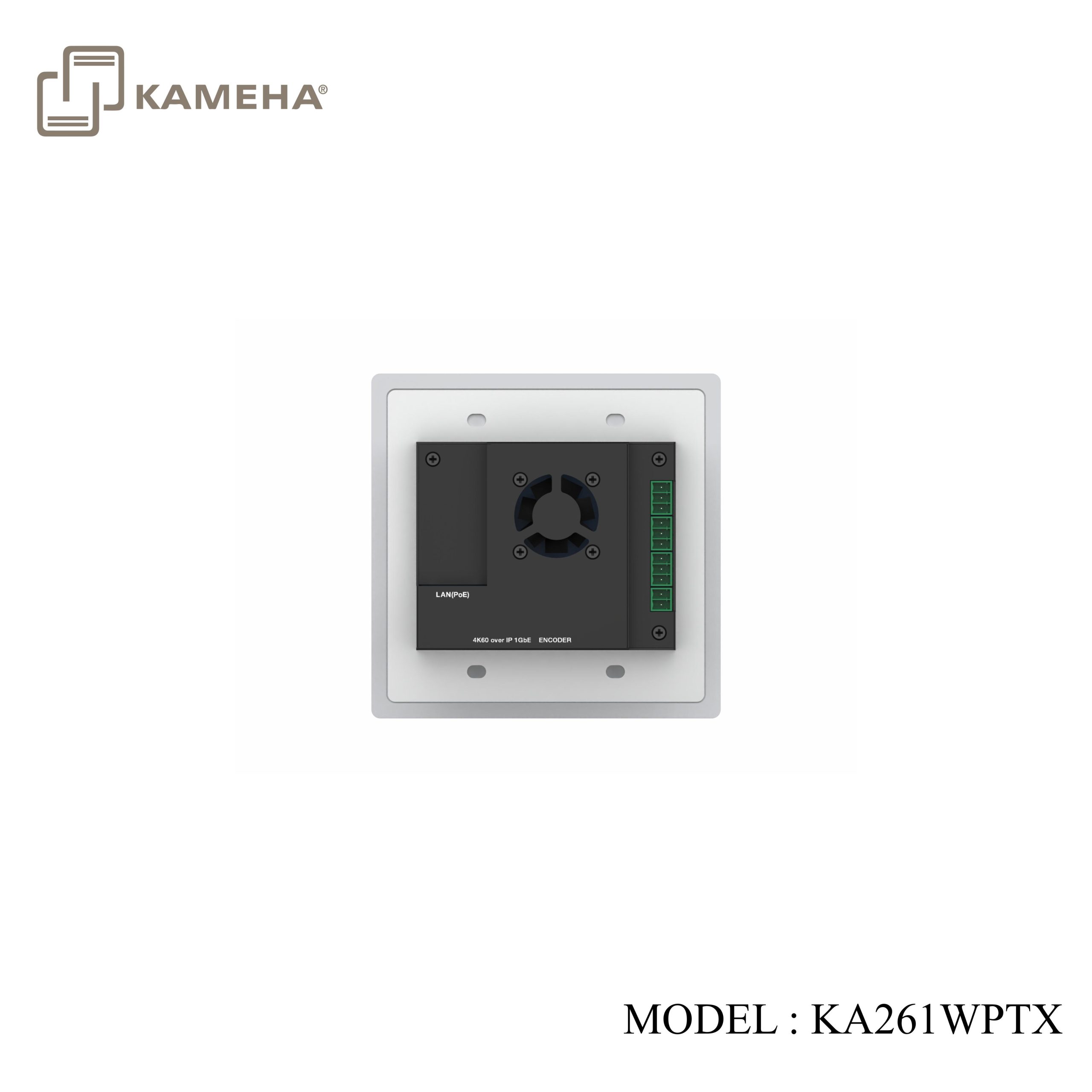 KA261WPTX AV OVER IP WALL PLATE ENCODER WITH KVM AND RS-232 4K60HZ - Image 3