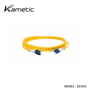 Alternative view of KF005 KAMETIC FIBER PATCH CORD LC-LC UPC SM 9/125 DUPLEX 3M