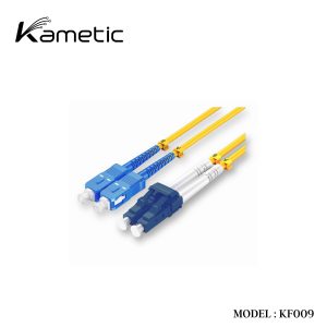 KF009 KAMETIC FIBER PATCH CORD SC-LC UPC SM 9/125 DUPLEX 5M