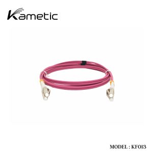 Alternative view of KF013 KAMETIC FIBER PATCH CORD LC-LC OM4 DUPLEX 1.5M