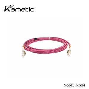 Alternative view of KF014 KAMETIC FIBER PATCH CORD LC-LC OM4 DUPLEX 3M
