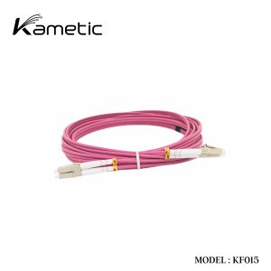 Alternative view of KF015 KAMETIC FIBER PATCH CORD LC-LC OM4 DUPLEX 5M