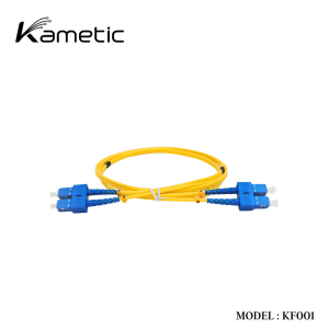 Alternative view of KF001 KAMETIC FIBER PATCH CORD SC-SC UPC SM 9/125 DUPLEX 1.5M