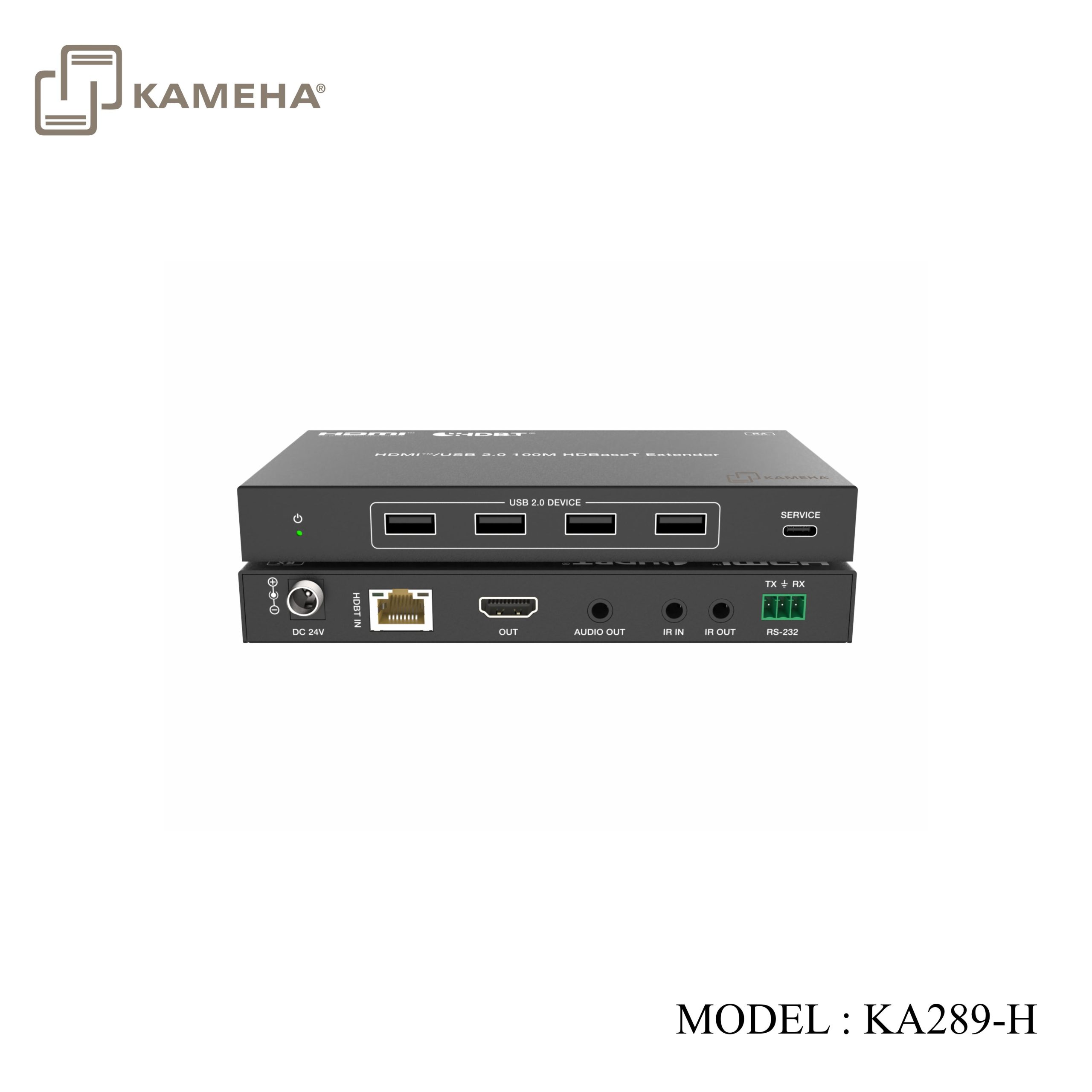 KA289-H HDMI HDBASE-T EXTENDER 4K60HZ WITH USB 2.0 100METER - Image 3