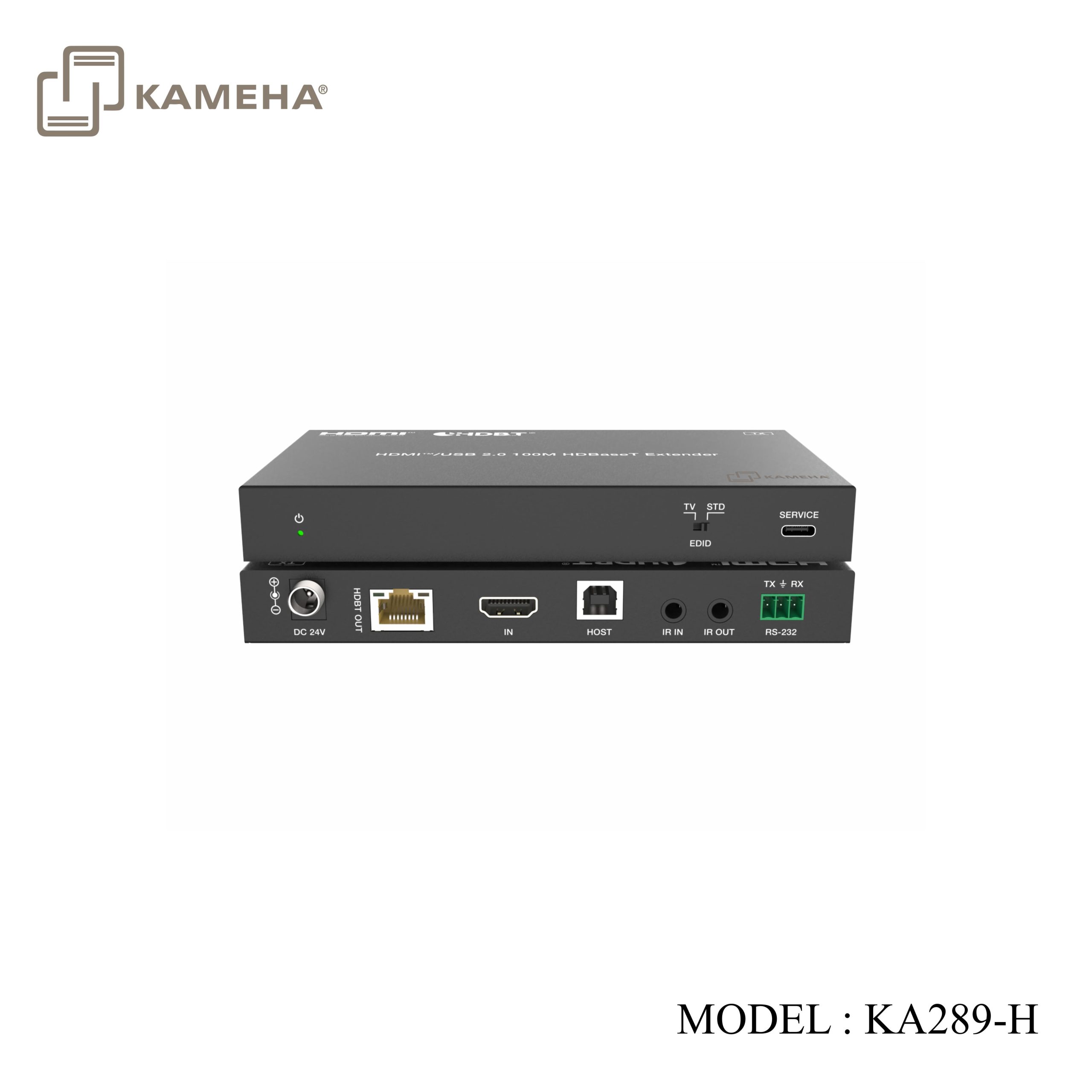 KA289-H HDMI HDBASE-T EXTENDER 4K60HZ WITH USB 2.0 100METER - Image 2