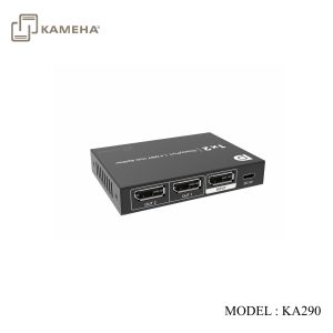 KA290 2 PORT DISPLAYPORT V1.4 MST SPLITTER - KAMEHA